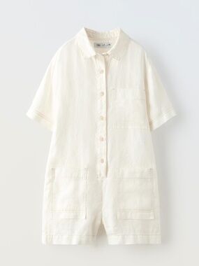 Zara Linen Romper